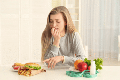 Alimentação saudável e não saudável