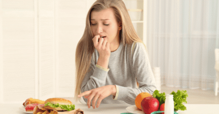 Alimentação saudável e não saudável