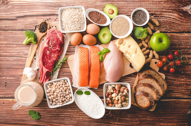 alimentos ricos em proteína