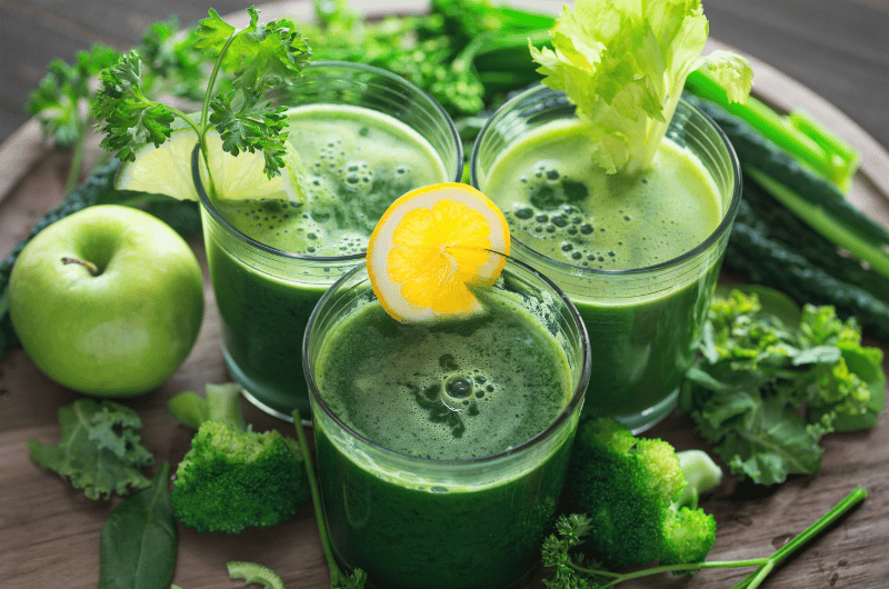 Suco verde receita
