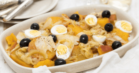 Bacalhau à portuguesa: um prato cheio de tradição e sabor