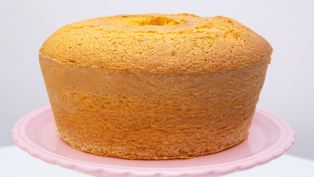 Bolo de cenoura fofinho