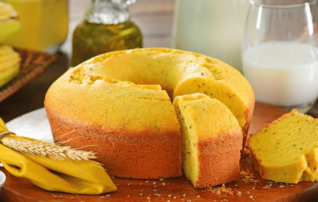 Bolo de milho cremoso