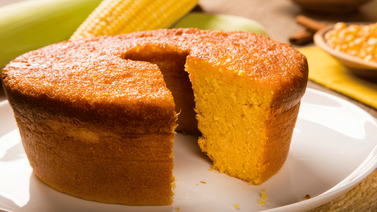 Bolo de milho de latinha