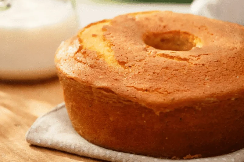 Bolo de trigo fofinho