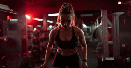 Mulher fitness academia: transforme o corpo com exercícios