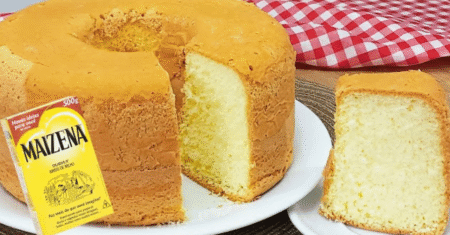 Bolo de maizena: o sabor da simplicidade que conquista gerações