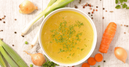 Caldo de legumes risoto: passo a passo